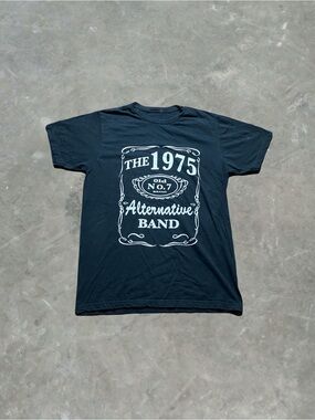 The 1975 Alternative Indie Rock Band Graphic Tee 2014 Tour Mens M Black